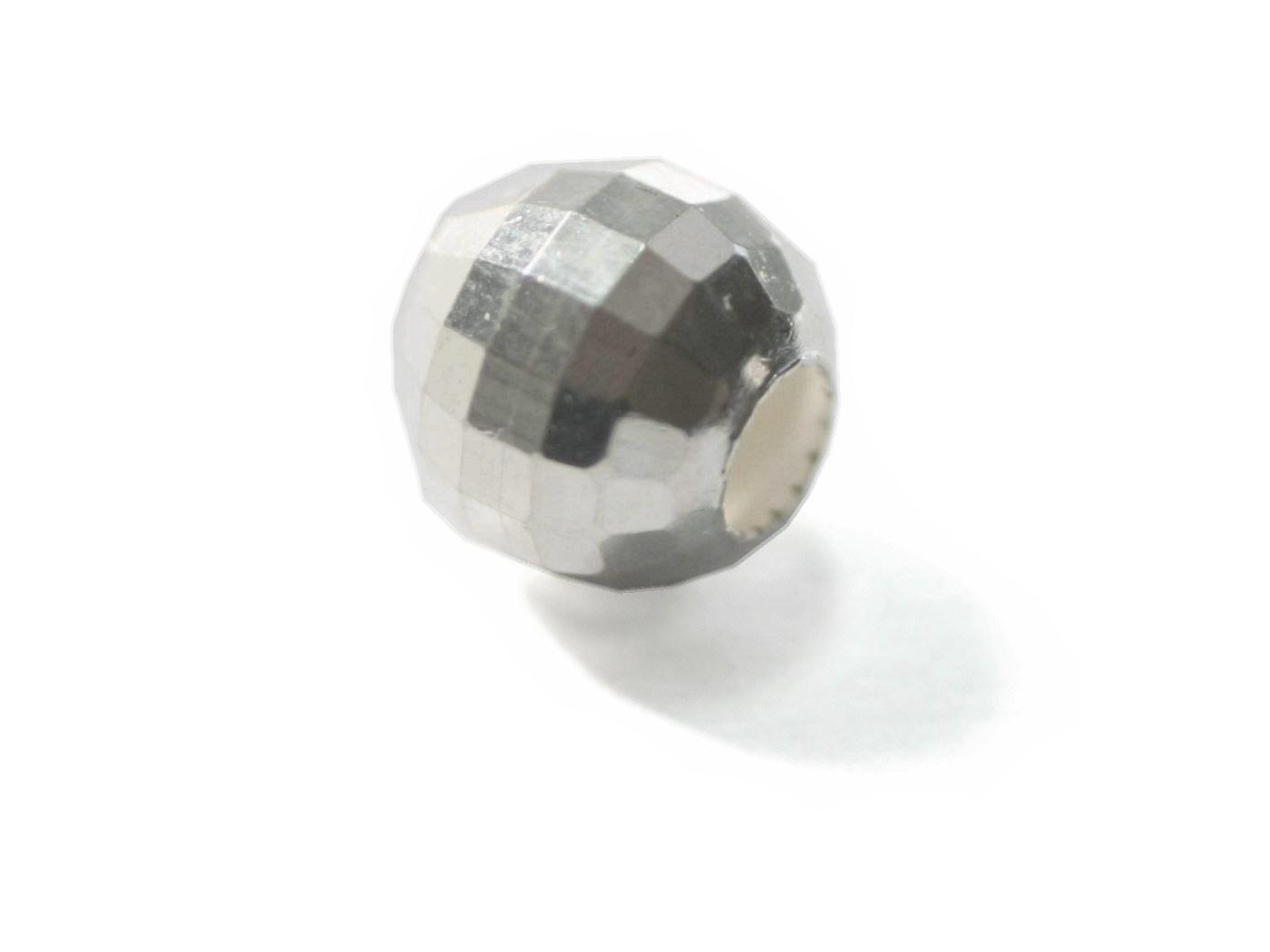 Zilver bal disco 5,00 mm